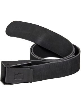 CINTURA IN GOMMA FIBBIA PLASTICA (NERA)