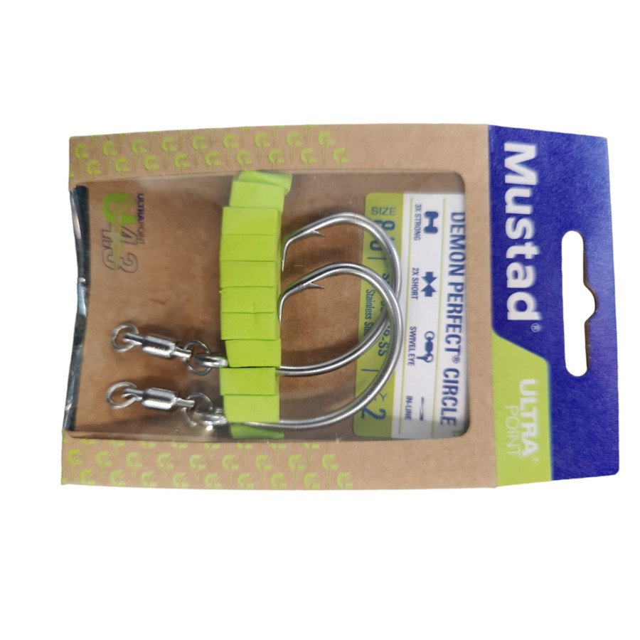 MUSTAD DEMON CIRCLE 39950 NP SS N.8/0 2U
