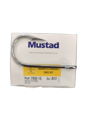MUSTAD 7691S N.8/0 (1pz)