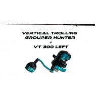 COMBO JIGGING - VERTICAL TROLLING GROUPER HUNTER 400GR + VT 300 RIGHT
