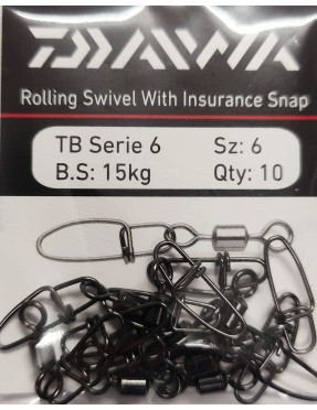 ROLLING SWIVEL INSURANCE SNAP N.6