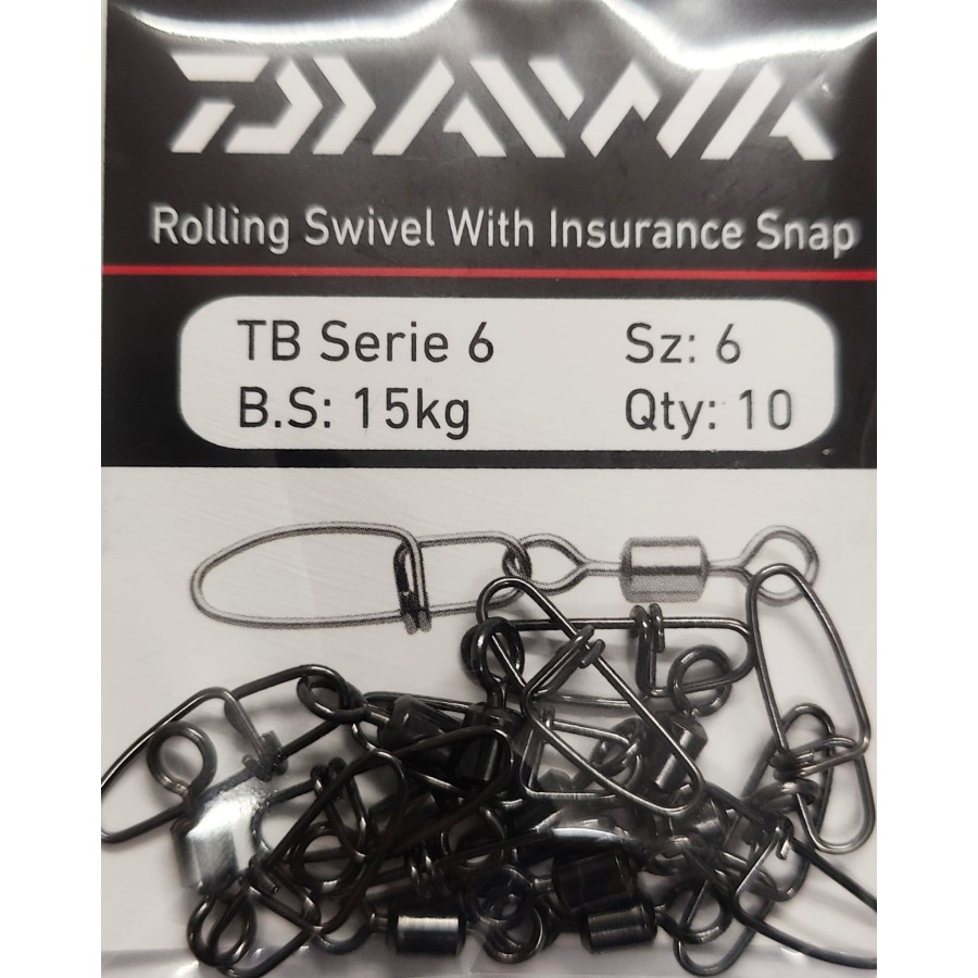 ROLLING SWIVEL INSURANCE SNAP N.6