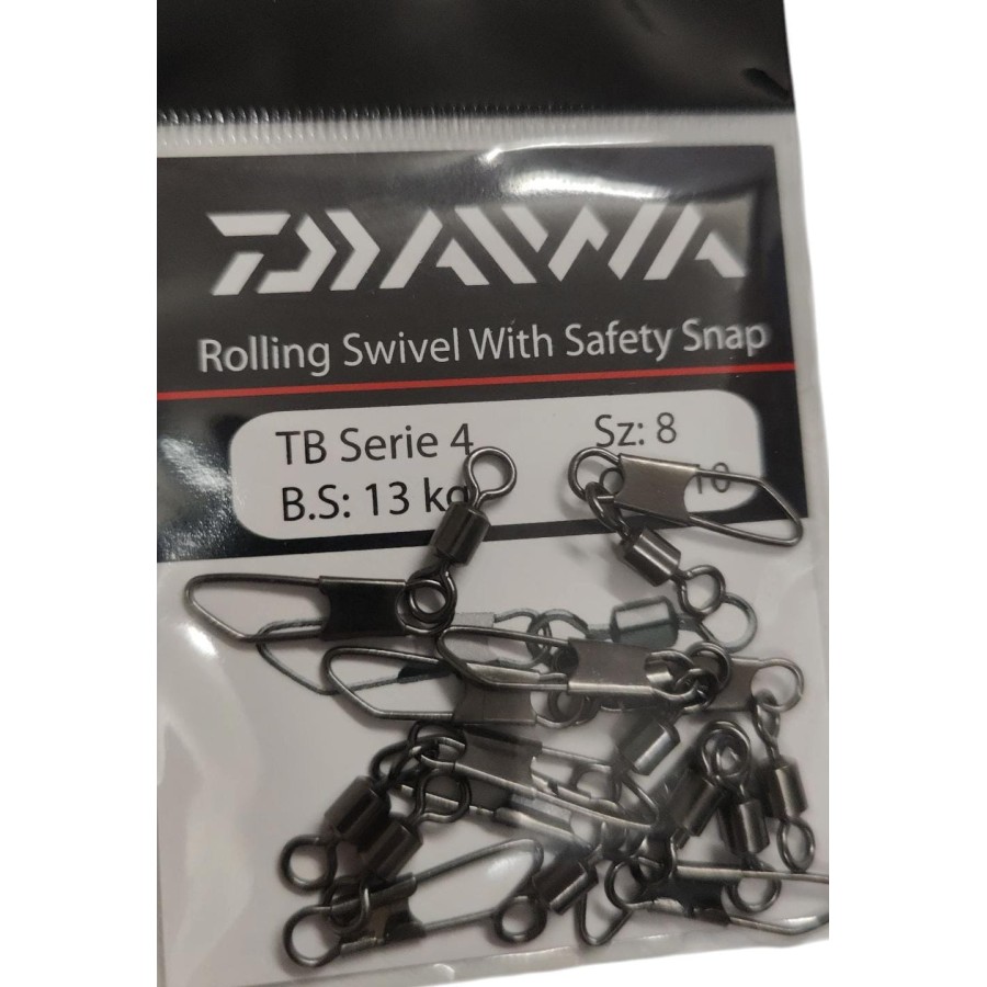 ROLLING SWIVEL SAFETY SNAP N.8