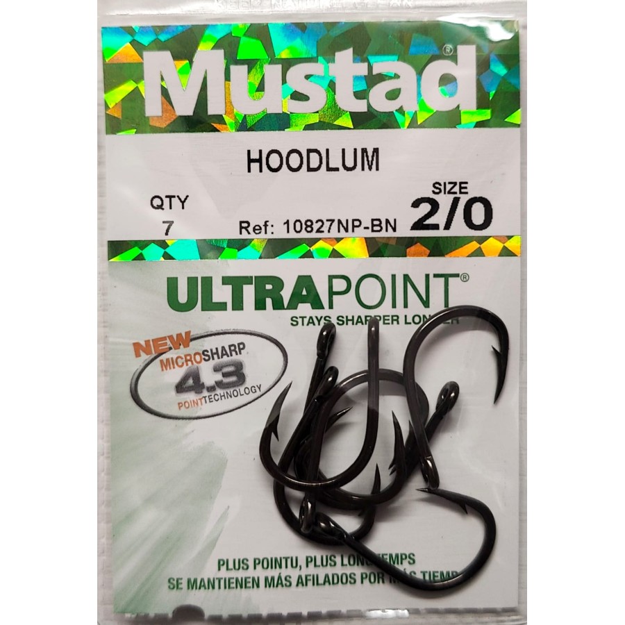 MUSTAD 10827 NP BN N.2/0
