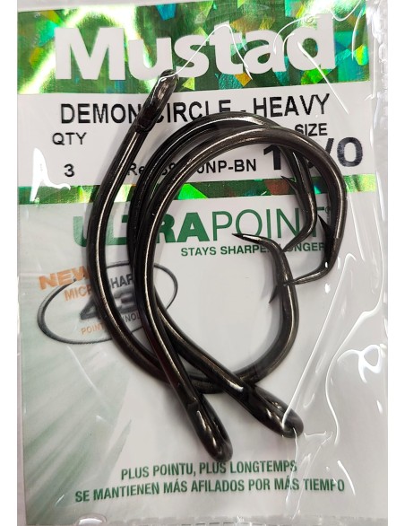 MUSTAD 39950 NP BN N.10/0