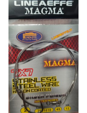 TERMINALE 50CM CAVETTO ACCIAIO 12KG CON AMO N.1