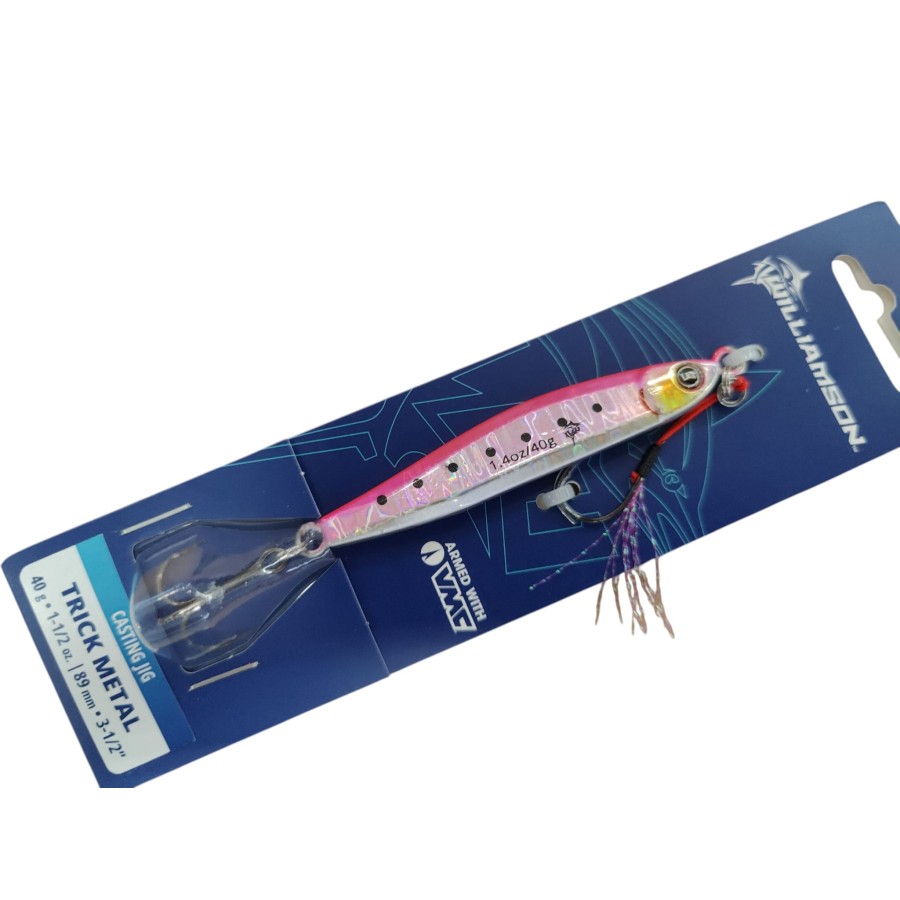 WILLIAMSON TRICK METAL JIG 40GR PSRD