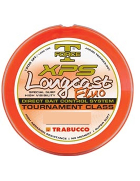 TRABUCCO LONG CAST FLUO 1200MT 0,20MM