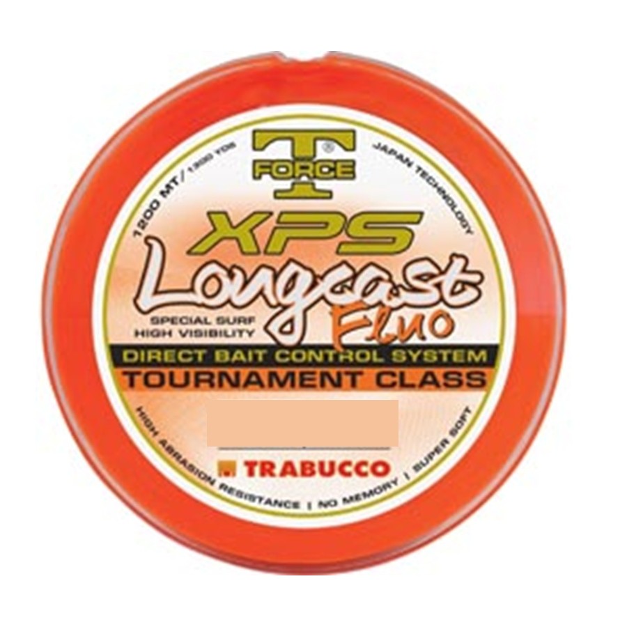 TRABUCCO LONG CAST FLUO 1200MT 0,25MM
