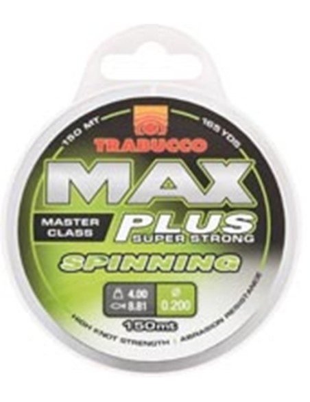 TRABUCCO MAX PLUS LINE SPINNING 150MT 0,18