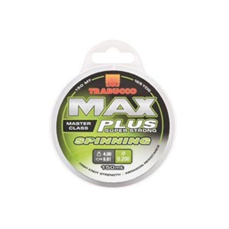 TRABUCCO MAX PLUS LINE SPINNING 150MT 0,20