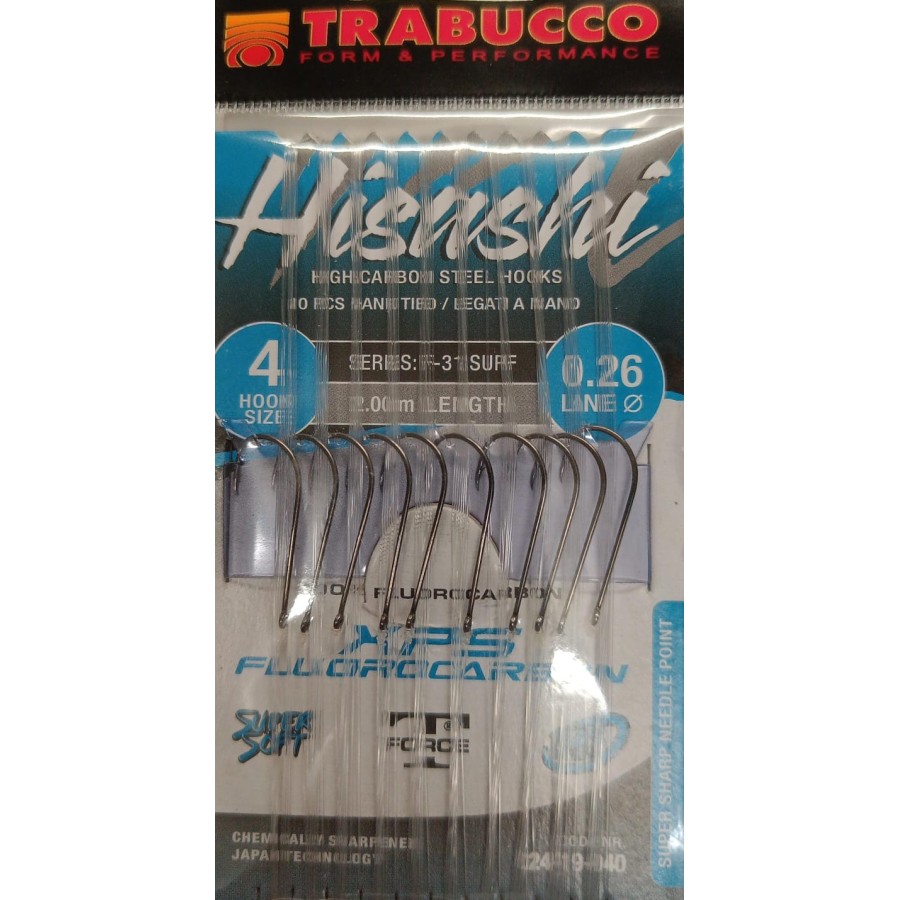 ANZUELOS MONTADOS HISASHI F31 N.4