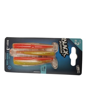 BLACK MINNOW N.2 90MM MANGO JUICE (CODA) 3PZ
