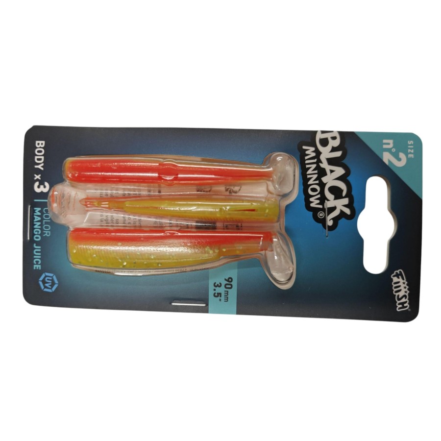 BLACK MINNOW N.2 90MM MANGO JUICE (CODA) 3PZ