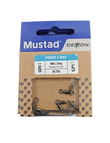 MUSTAD POWER 3-WAY SIZE 6