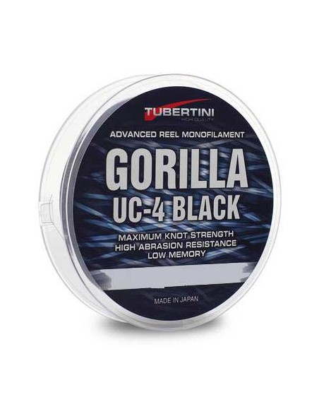 TUBERTINI GORILLA UC4 BLACK 150MT 0,20MM