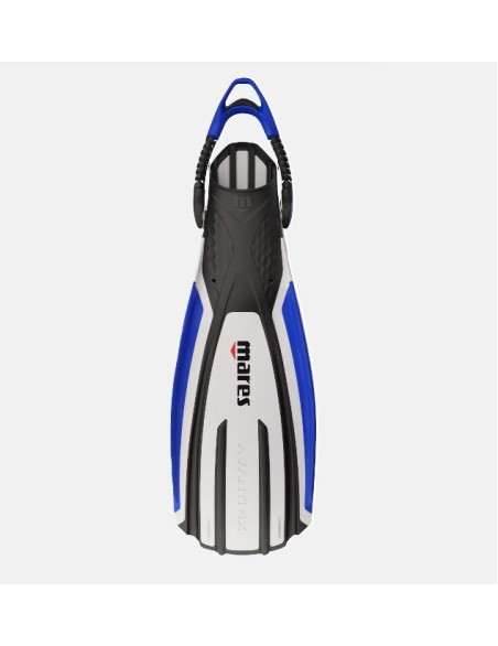 AVANTI 4X FINS WHITE BLUE X-LARGE
