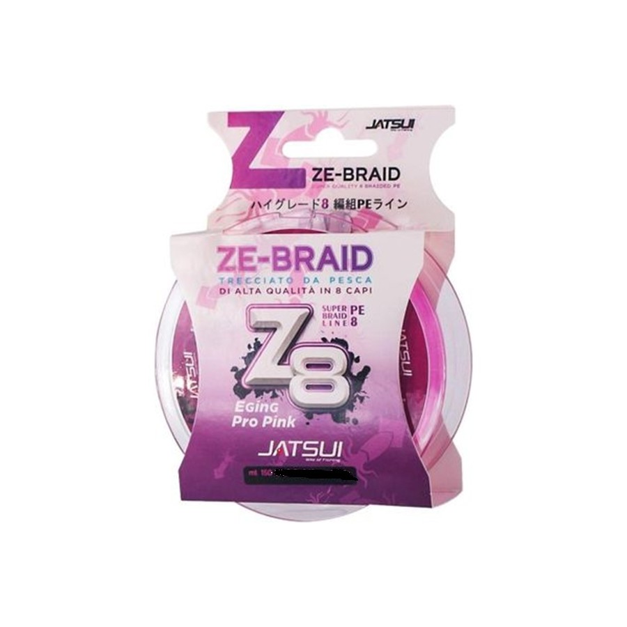 JATSUI ZE BRAID Z8 EGING PRO 150MT PE 0,8 0,14MM
