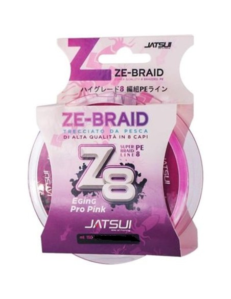 JATSUI ZE BRAID Z8 EGING PRO 150MT PE 1,0 0,16MM