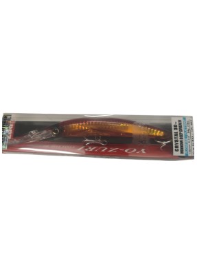 YO ZURI F1153 CRYSTAL MINNOW DEEP DIVER 3D 130MM GHBR