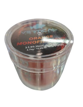 ORANGE MONOFILAMENT VERTICAL TROLLING 500MT 0,30
