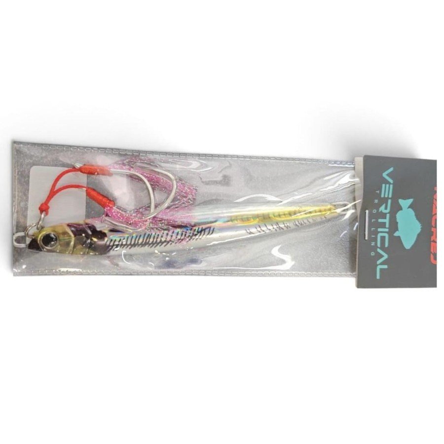 VERTICAL TROLLING NACRE JIGGING 80GR COL.3 WHITE