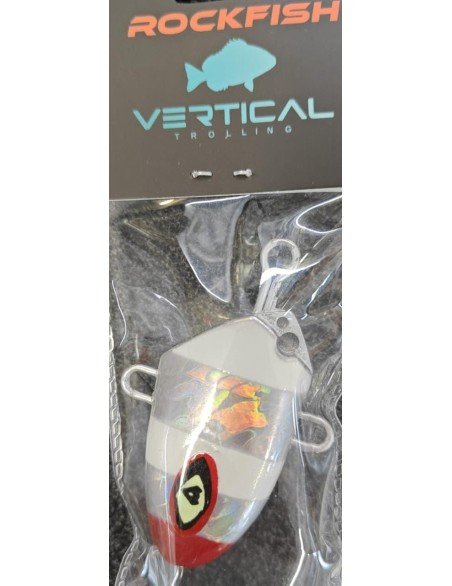 VERTICAL TROLLING ROCKFISH 250GR RED HEAD