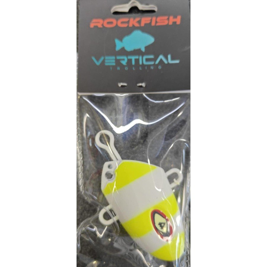 VERTICAL TROLLING ROCKFISH 250GR YELLOW
