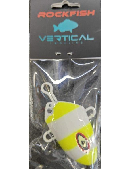 VERTICAL TROLLING ROCKFISH 250GR YELLOW