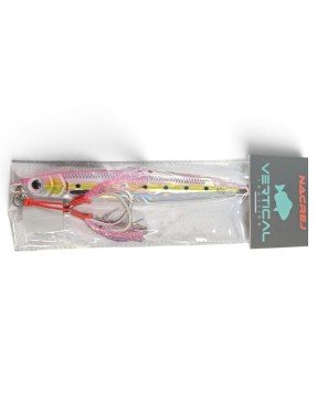 VERTICAL TROLLING NACRE JIGGING 80GR COL.1 PINK