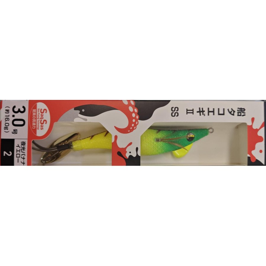 DAIWA TAKO EGI 3,0 16GR BANANA YELLOW - TOTANARA DA POLPO