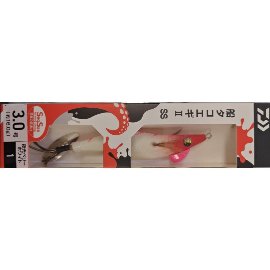 DAIWA TAKO EGI 3,0 16GR BERRY WHITE - TOTANARA DA POLPO