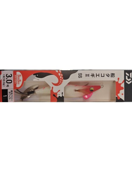 DAIWA TAKO EGI 3,0 16GR BERRY WHITE - TOTANARA DA POLPO