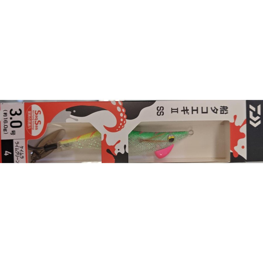 DAIWA TAKO EGI 3,0 16GR KEIMURA GREEN - TOTANARA DA POLPO