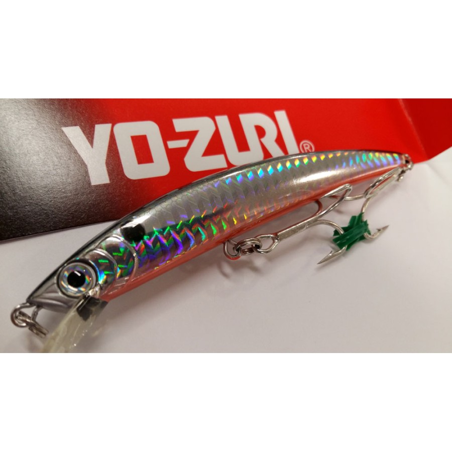 YO ZURI F7 CRYSTAL MINNOW FLOATING 110MM GHGT