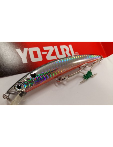YO ZURI F7 CRYSTAL MINNOW FLOATING 110MM GHGT