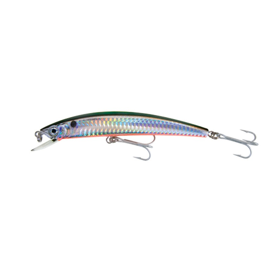 YO ZURI F6 CRYSTAL MINNOW FLOATING 90MM GHGT