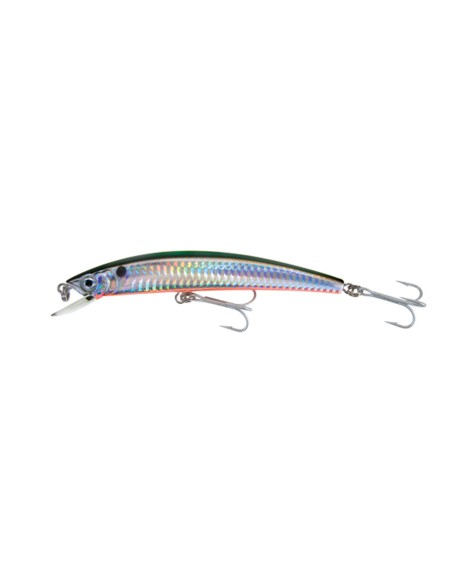YO ZURI CRYSTAL MINNOW FLOATING 90MM GHGT