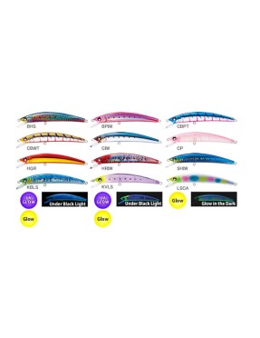 YO ZURI CRYSTAL MINNOW LONG CAST SINK 130MM HGR