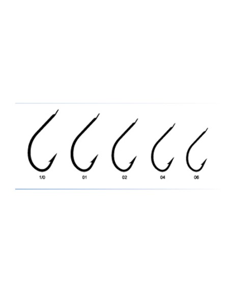 FISHING HOOKS AKURA SERIE 250BR N.2