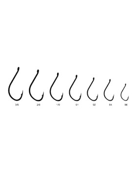 FISHING HOOKS AKURA SERIE 500BN N.2