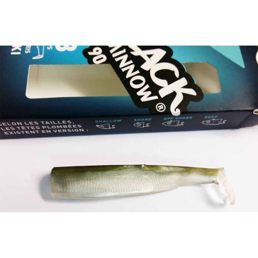 BLACK MINNOW 90MM KAKI (CODA) 3PZ