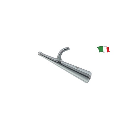 GANCIO D'ACCOSTO INOX 28MM