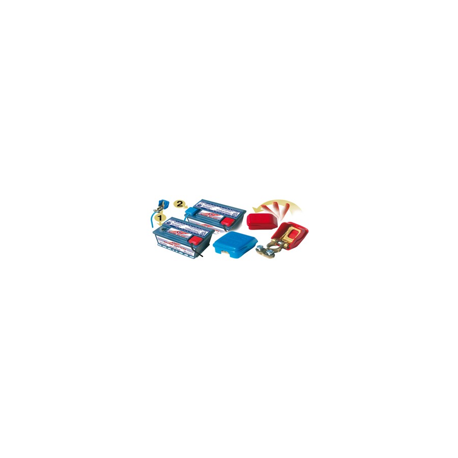 MORSETTO BATTERIA BLUE (-) A PRESSIONE