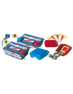 MORSETTO BATTERIA ROSSO (+) A PRESSIONE