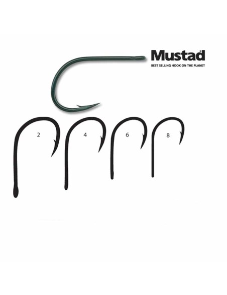 MUSTAD 10829NP BN N.4/0 (25PZ)