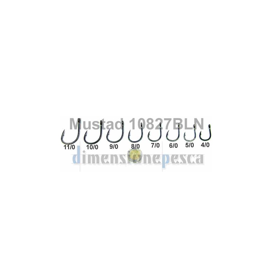 MUSTAD 10827 N.10/0