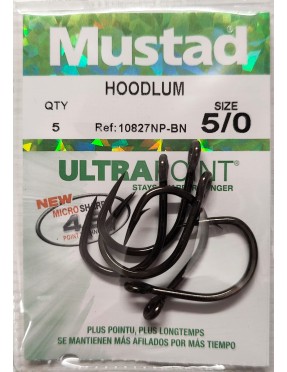 MUSTAD 10827 NP BN N.5/0