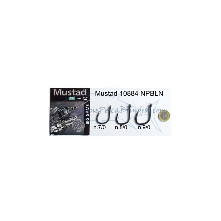 MUSTAD SERIE 10884 NP BN N.9/0