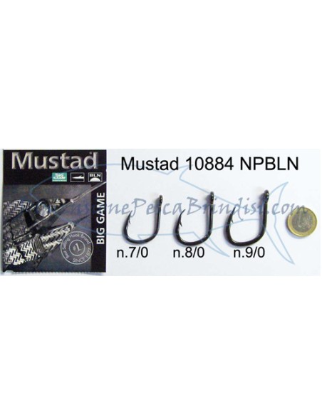 MUSTAD SERIE 10884 NP BN N.9/0